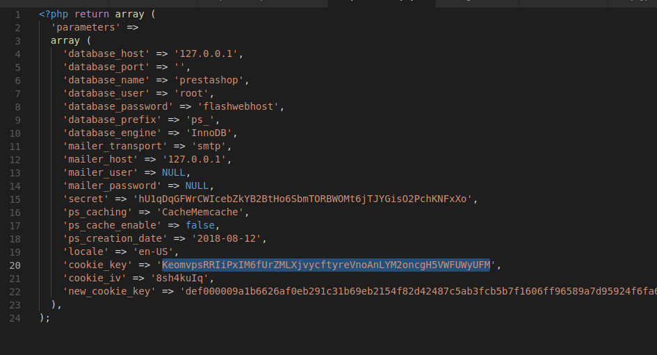prestashop reset admin password