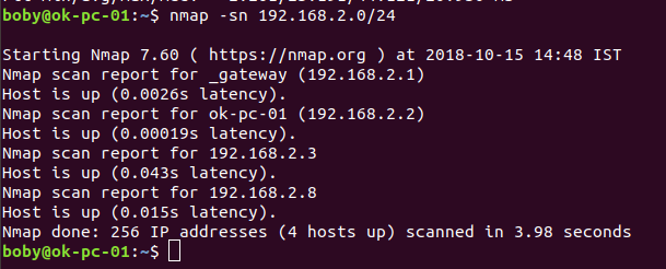 nmap