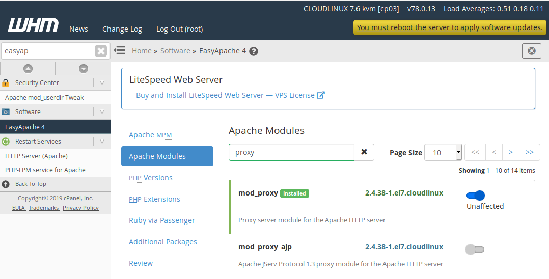 Apache mod_proxy