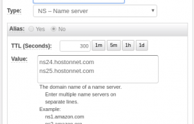 Delegate a sub domain to DNS server