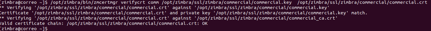 Zimbra SSL