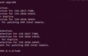 Updating Kernel on Oracle Linux with Ksplice