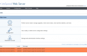 Install LiteSpeed Web Server