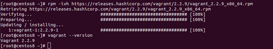 install vagrant on centos