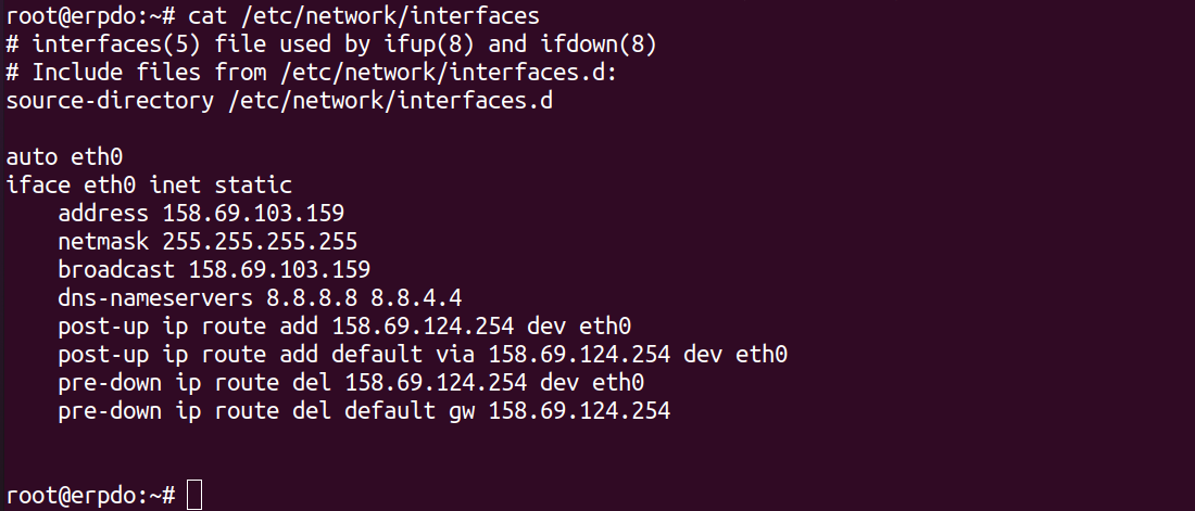 Ubuntu 20.04 failover IP
