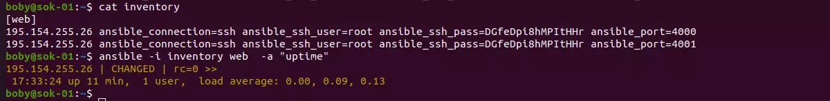 ansible hosts behind NAT proxy