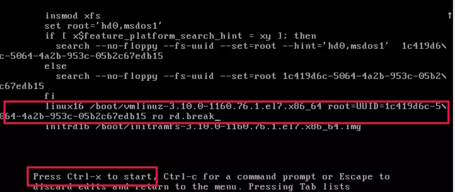 CentOS 7 enable emergency mode